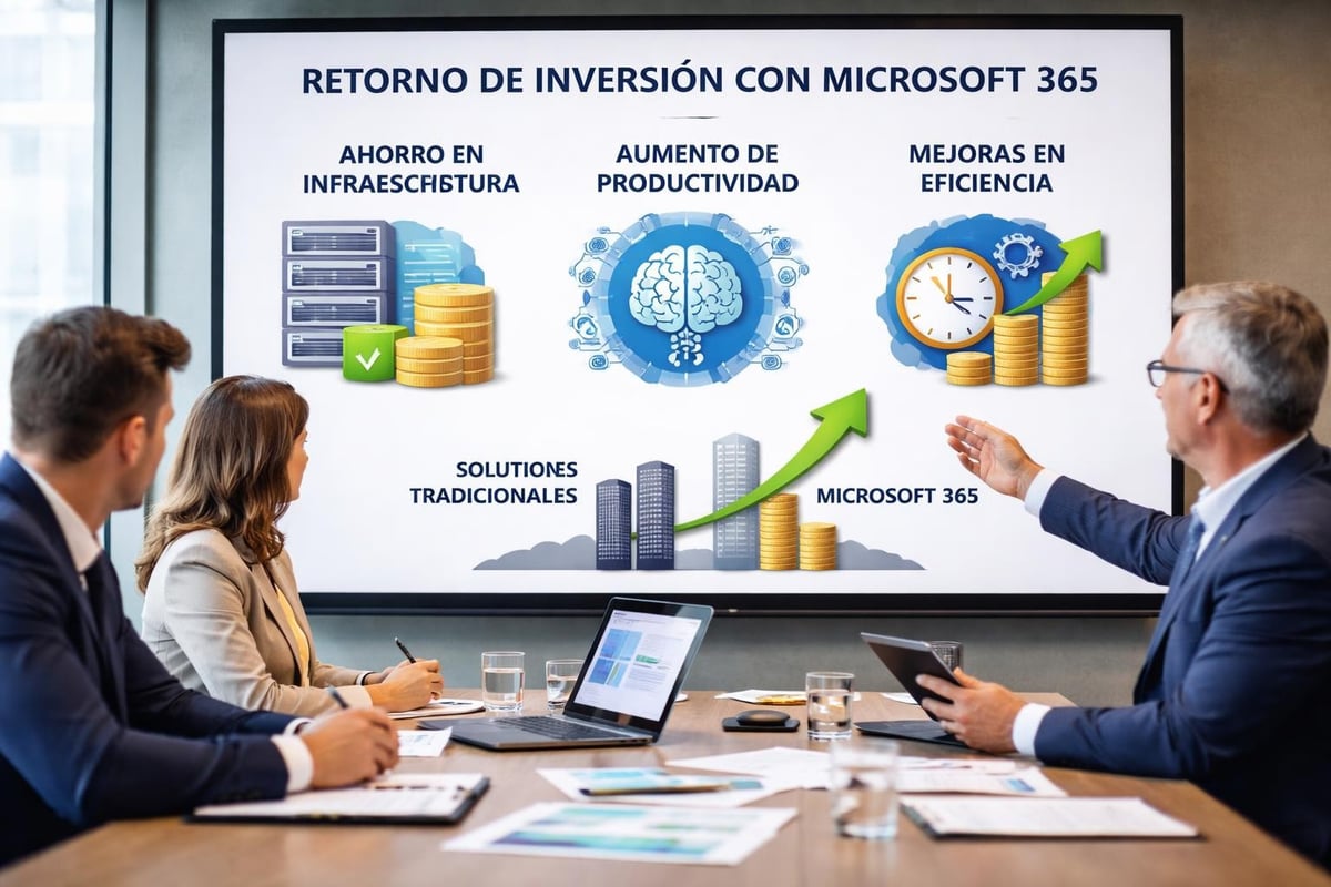 Microsoft 365 ROI calculation