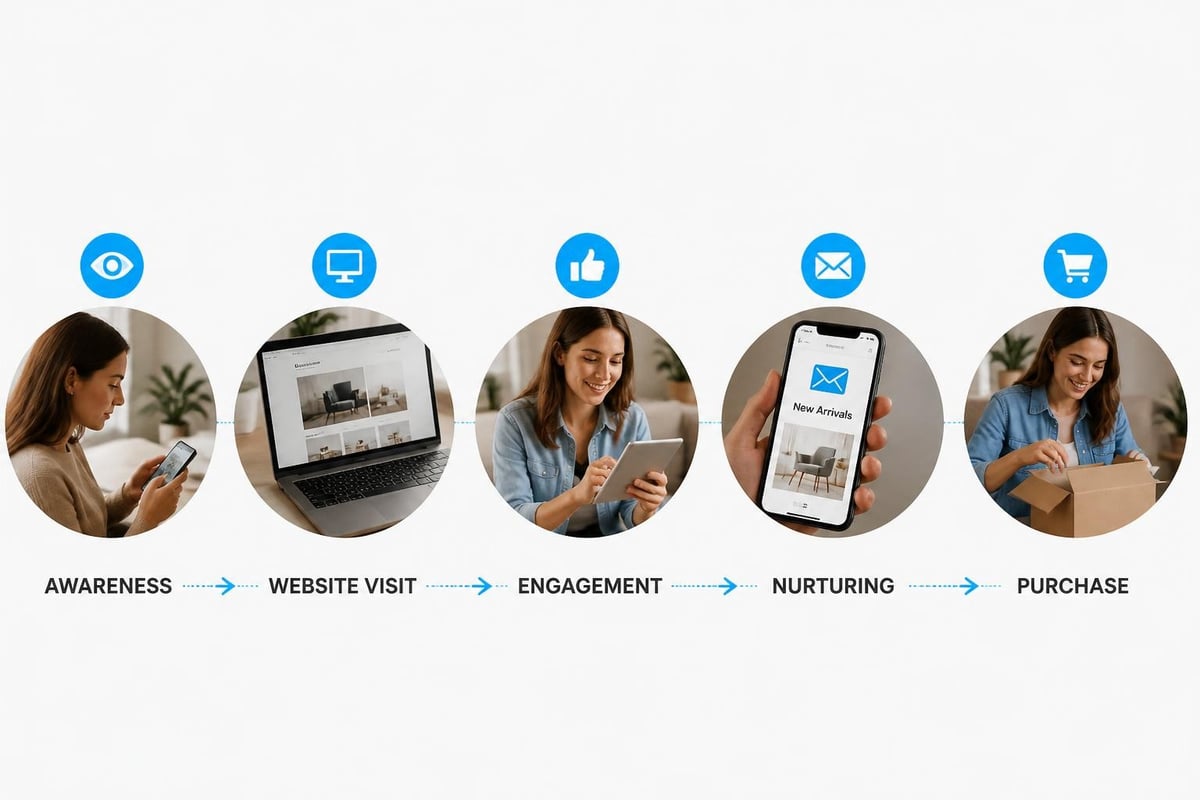 Digital marketing funnel for small business