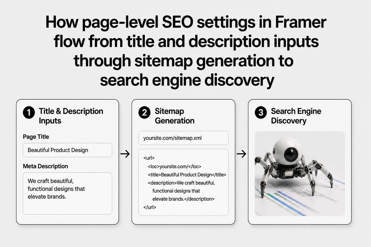 Framer SEO metadata workflow