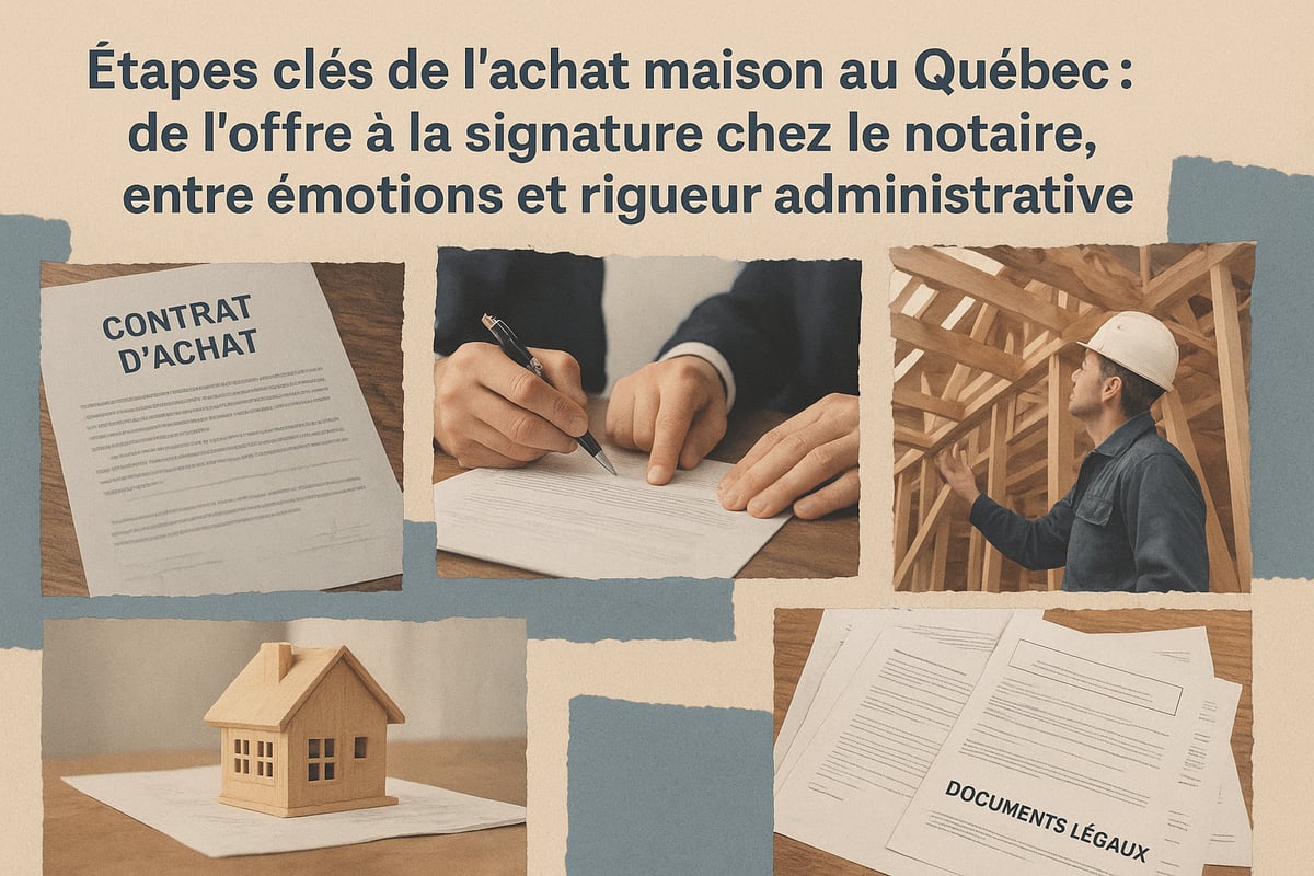 Les démarches d’achat : de l’offre à la signature chez le notaire
