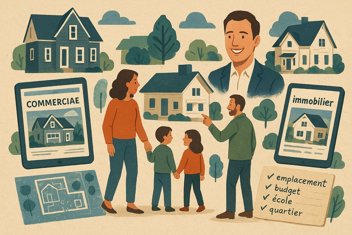 Trouver la maison idéale : recherche et visites