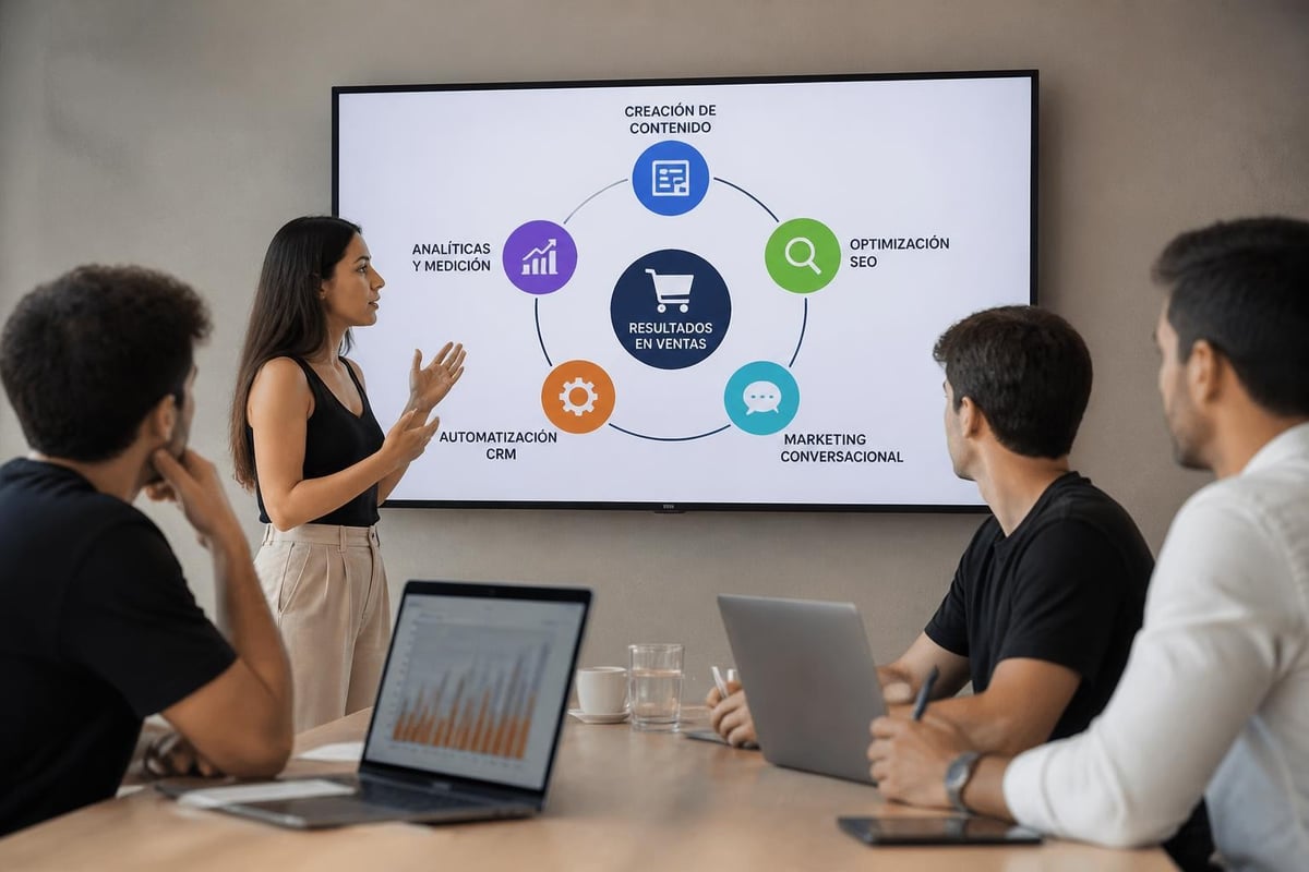 Servicios integrados de agencia digital