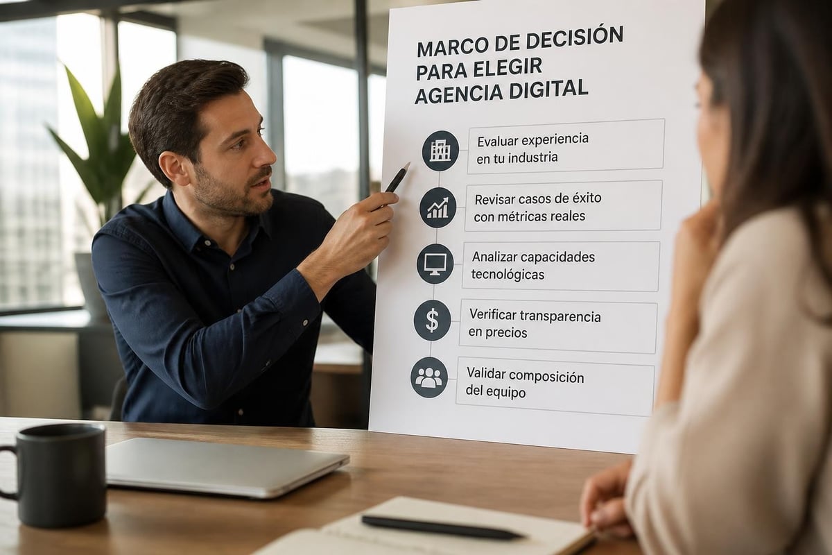 Proceso de selección de agencia digital