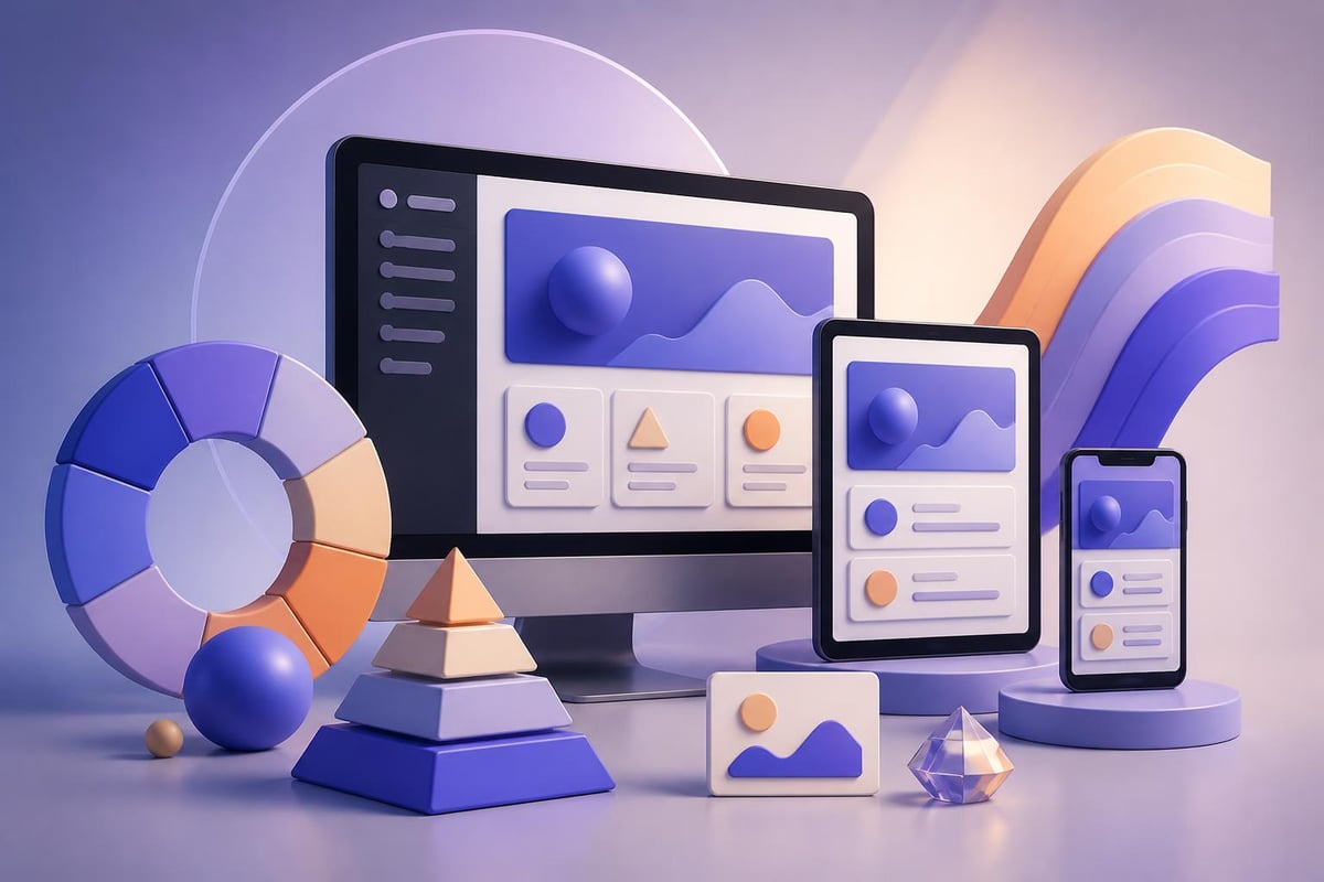 Digital marketing design elements