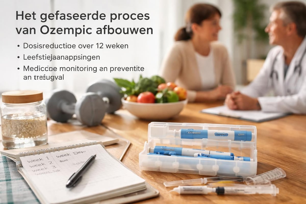 Stapsgewijs afbouwschema voor Ozempic