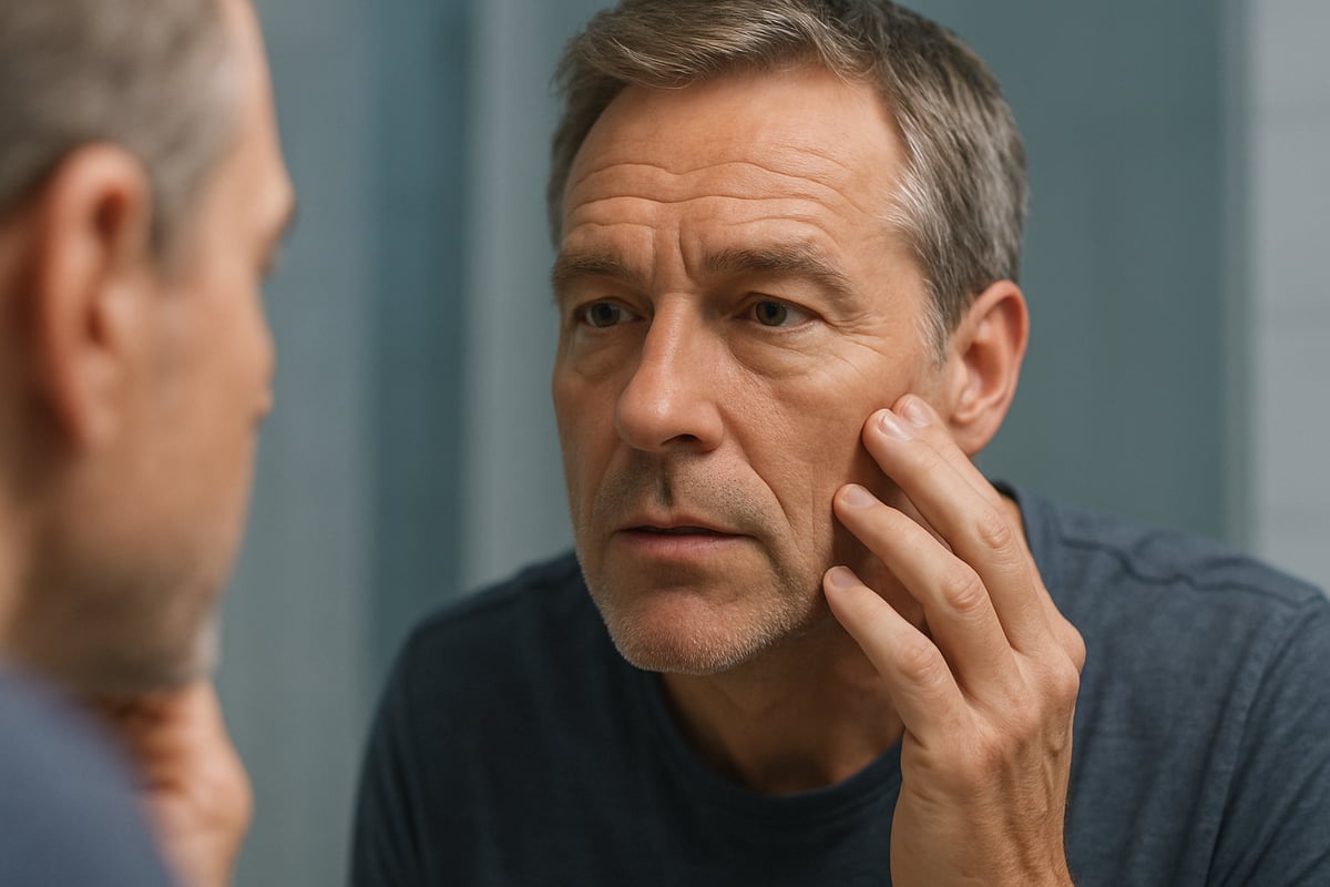 Why does men's skin age? Causes and facts