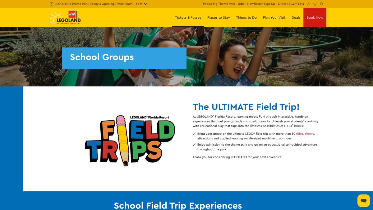 7 Surprising Homeschool Discount Deals for 2025 Families - LEGOLAND Florida Homeschool Days