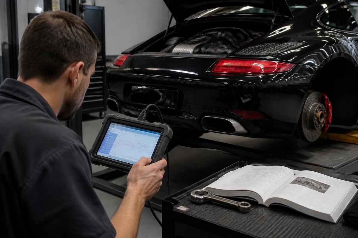 Porsche diagnostic process