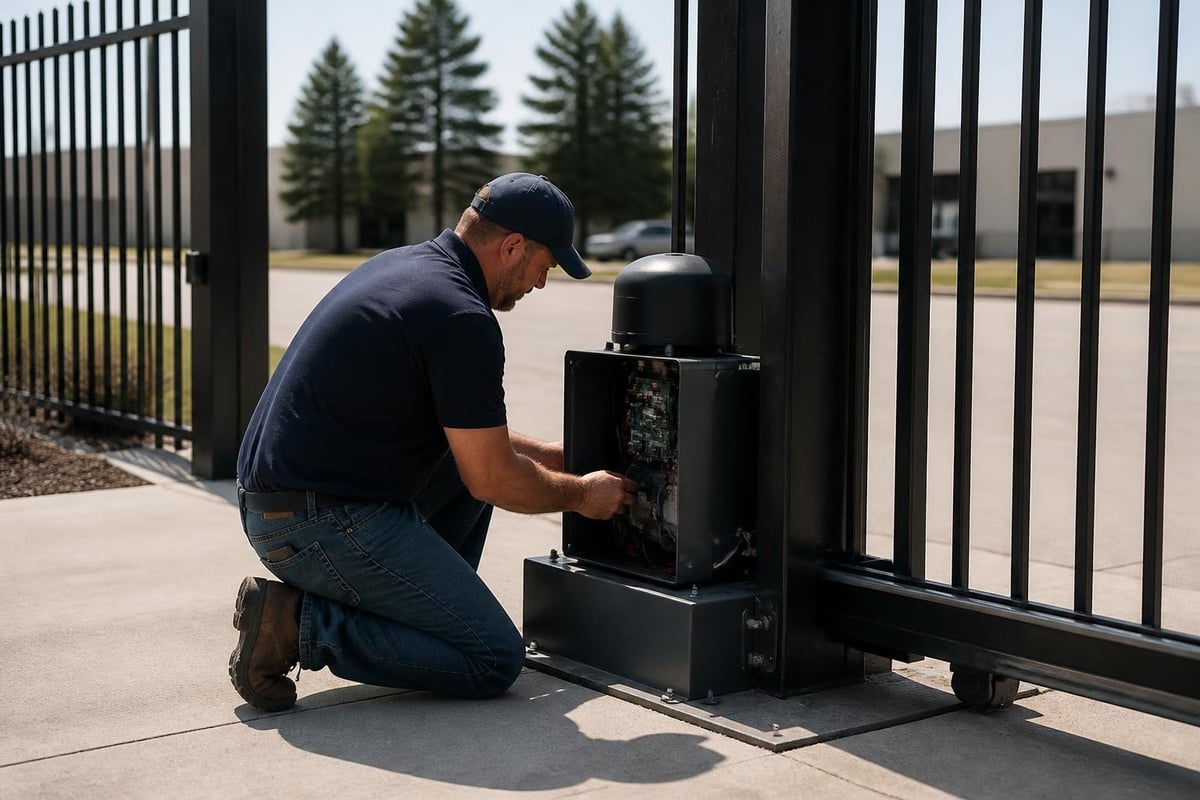 Commercial gate maintenance schedule