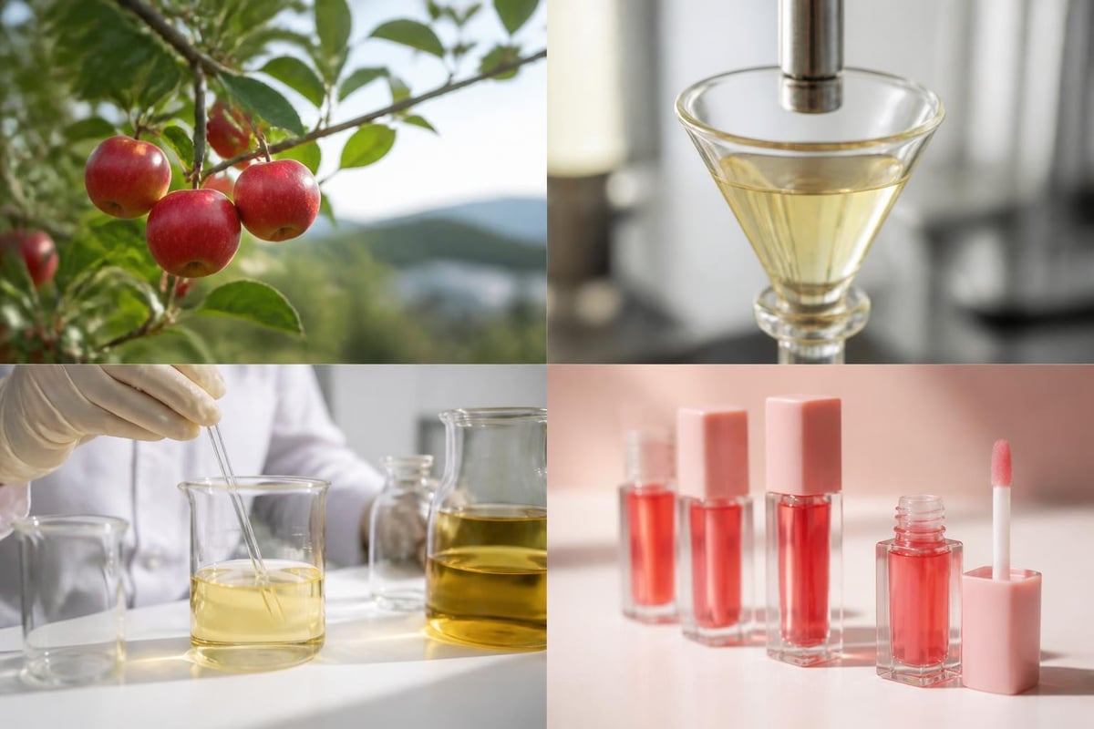 Korean beauty lip oil ingredients