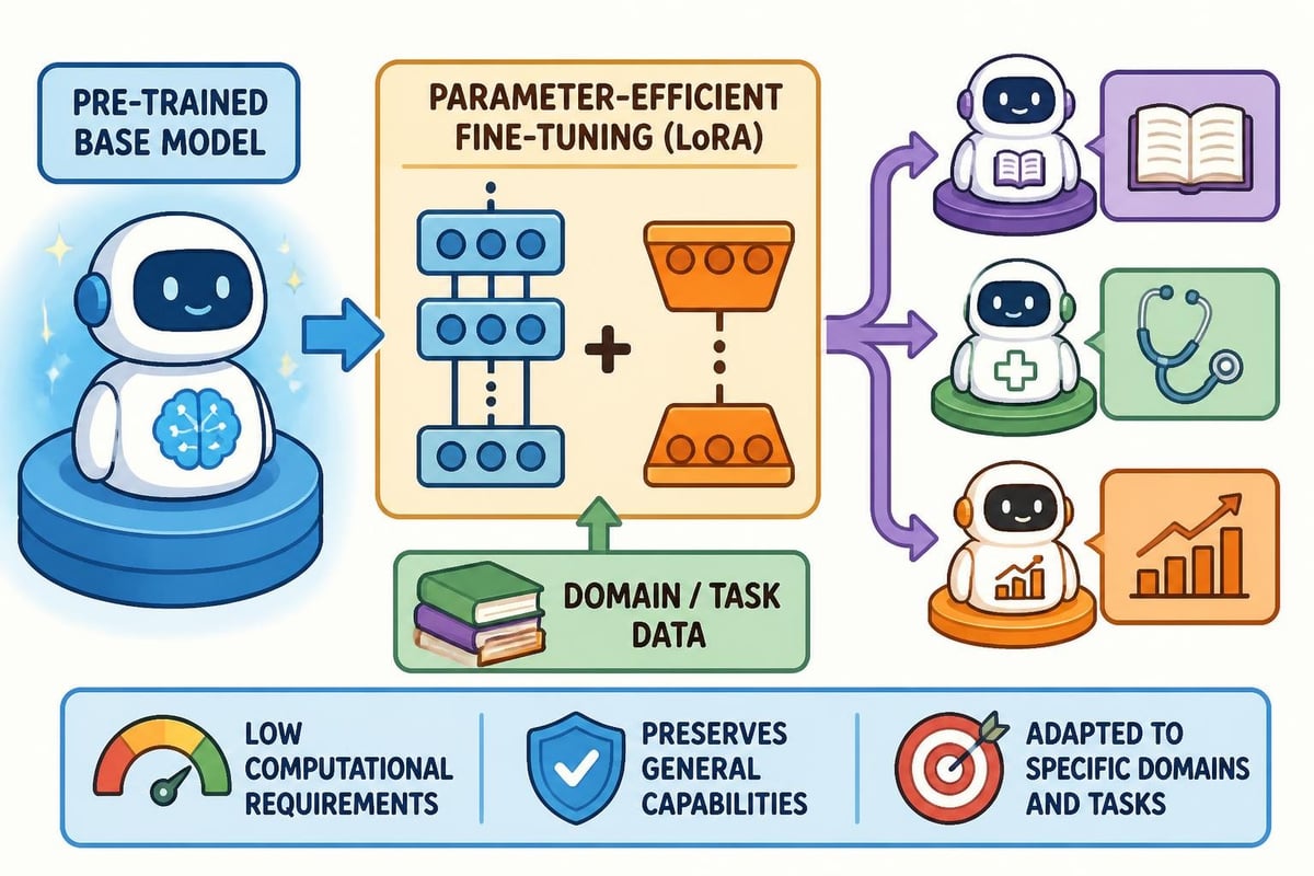 Large language model fine-tuning process