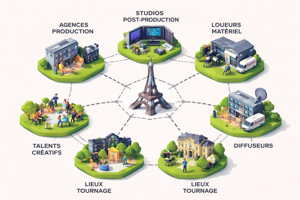 Écosystème audiovisuel Paris