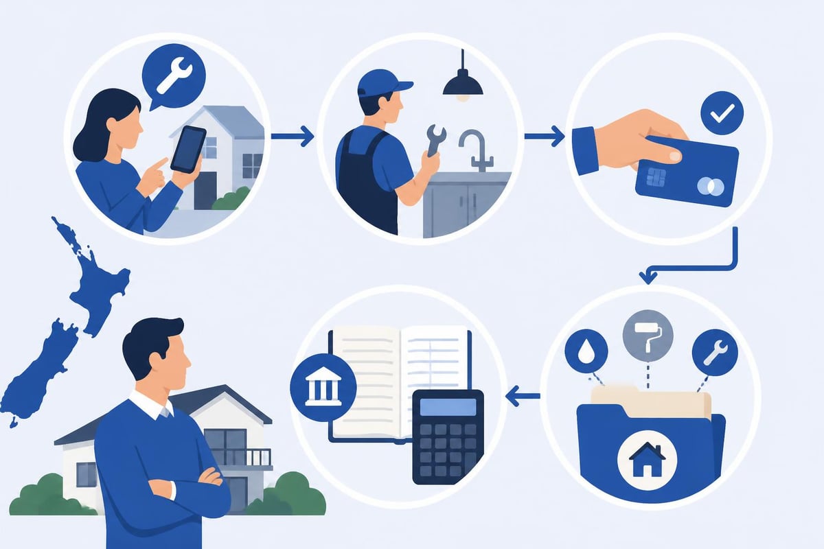 Expense tracking workflow