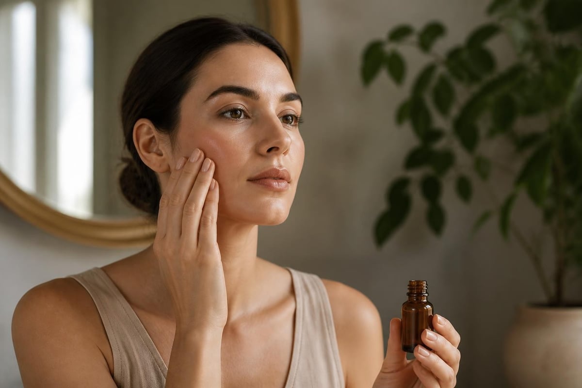Sebum regulation with facial oils