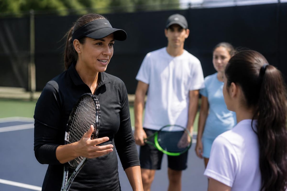 Tennis coaching certification progression