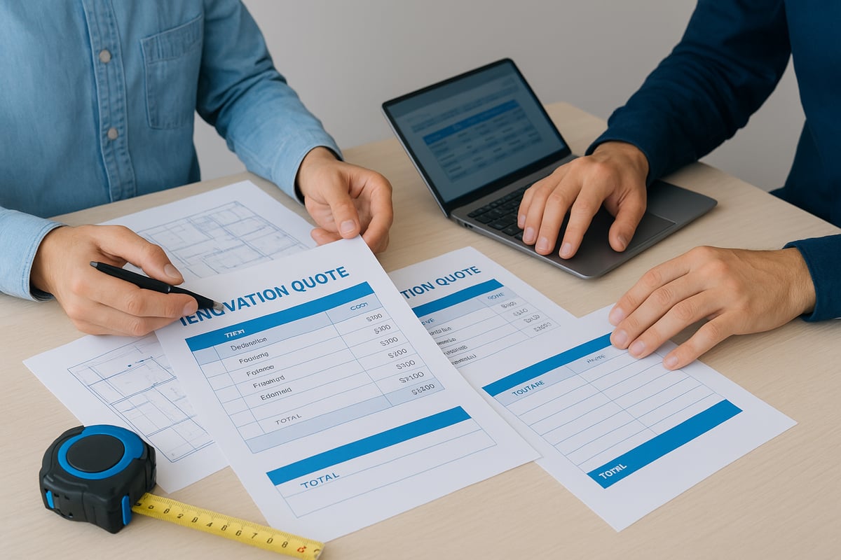 Tarjousten Vertailu ja Oikean Urakoitsijan Valinta