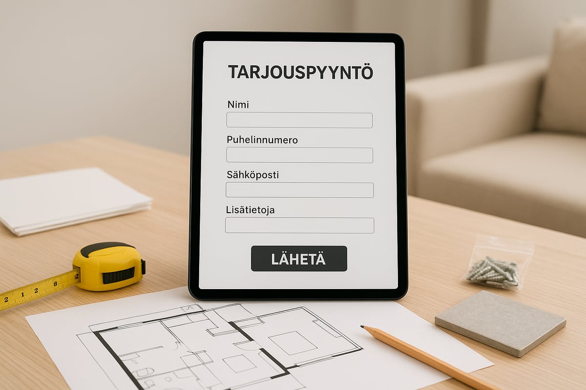 Hyvän Remontin Tarjouspyynnön Rakenne ja Sisältö
