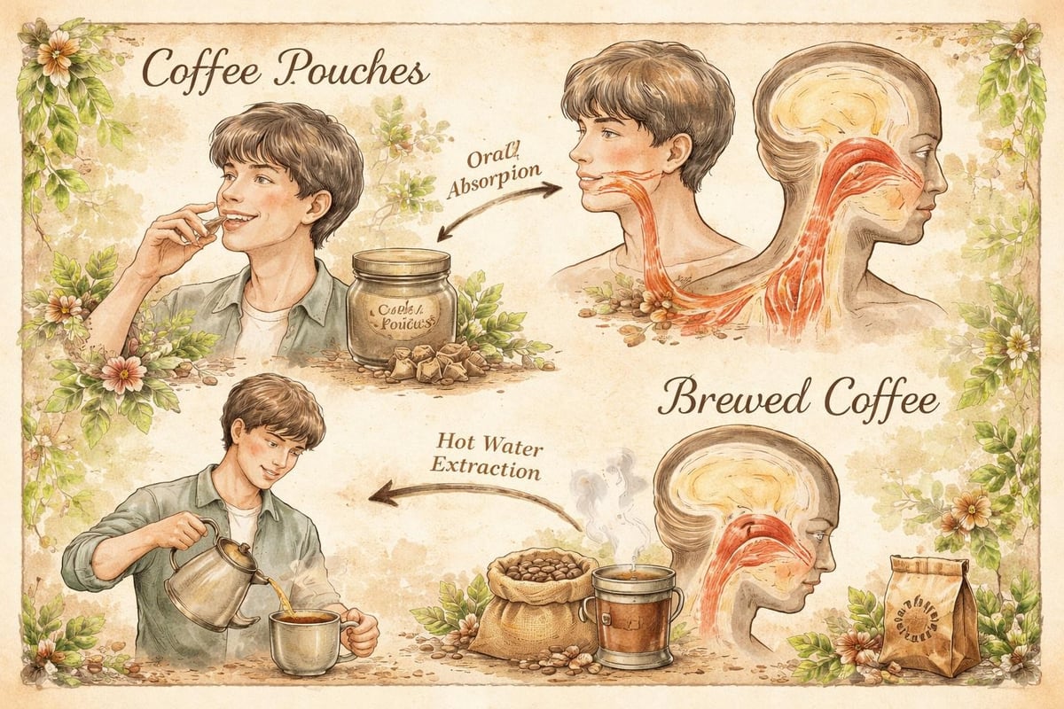 Caffeine delivery comparison