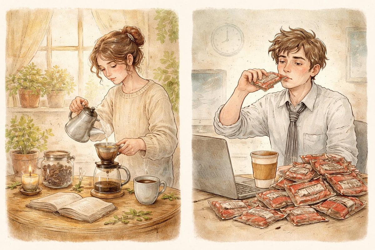 Coffee ritual comparison