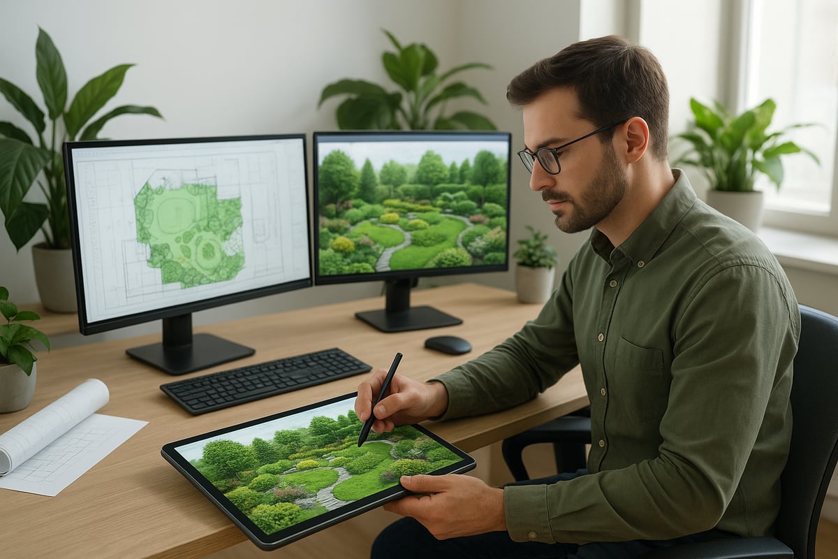 ¿Qué es el paisajismo digital?