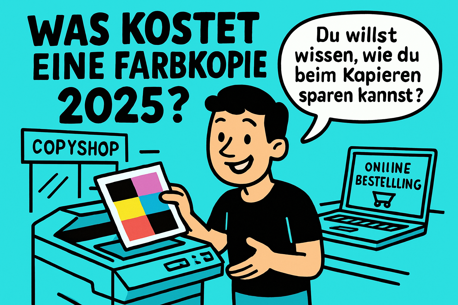 Was kostet eine Farbkopie 2025?