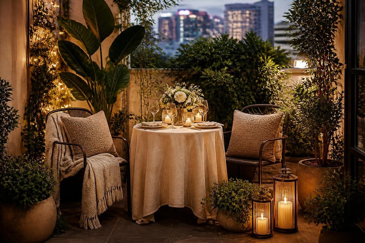 Bistro set styling layers