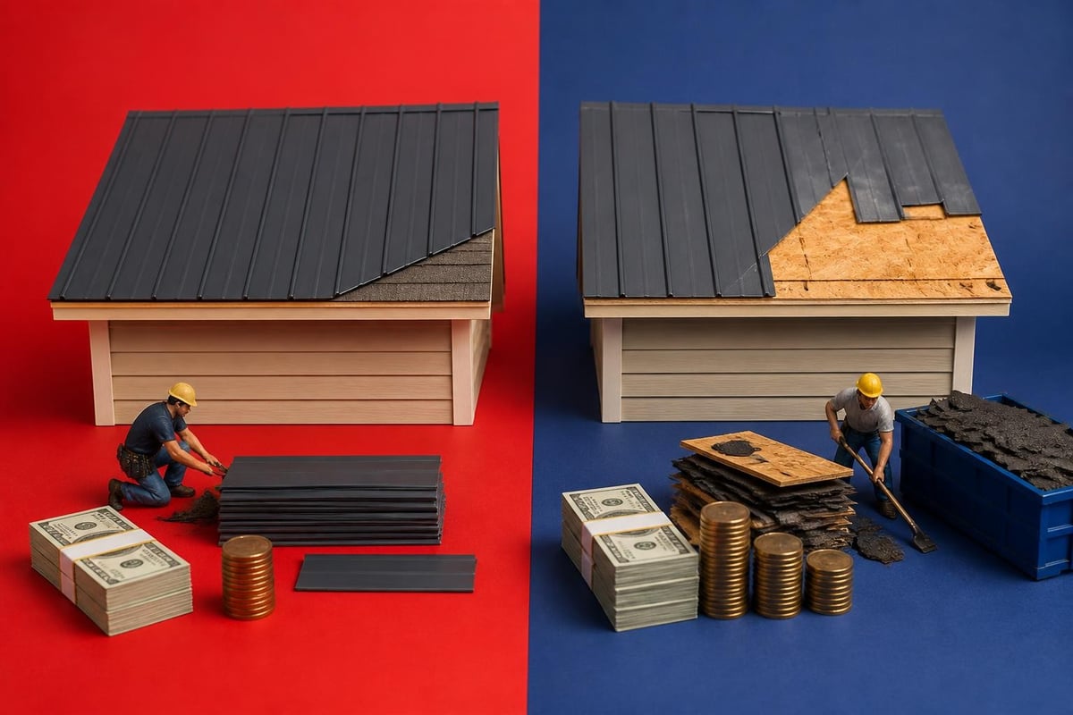Roof replacement cost factors
