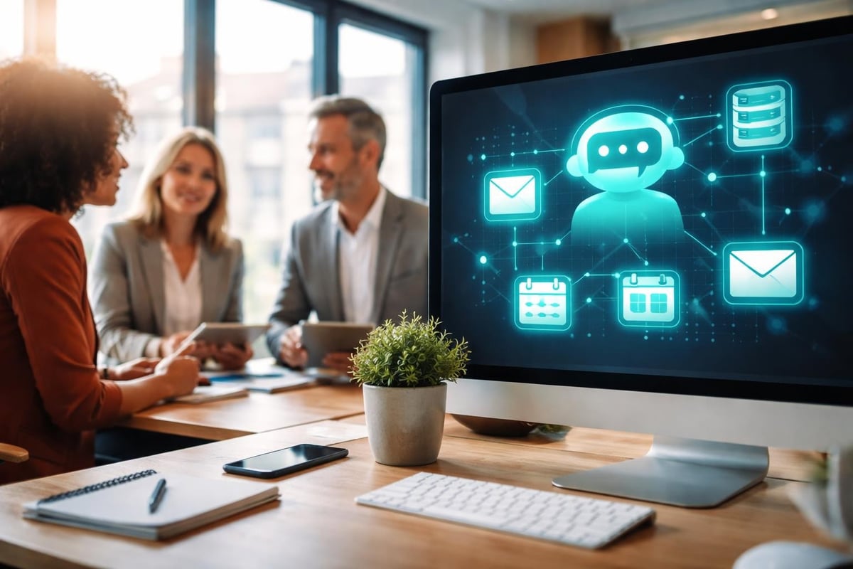 AI handling repetitive business tasks
