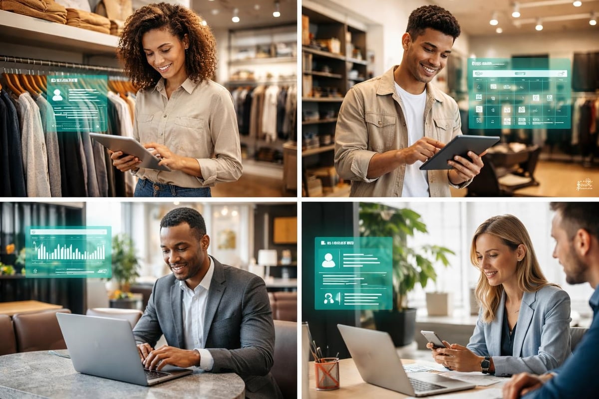 AI applications across business sectors