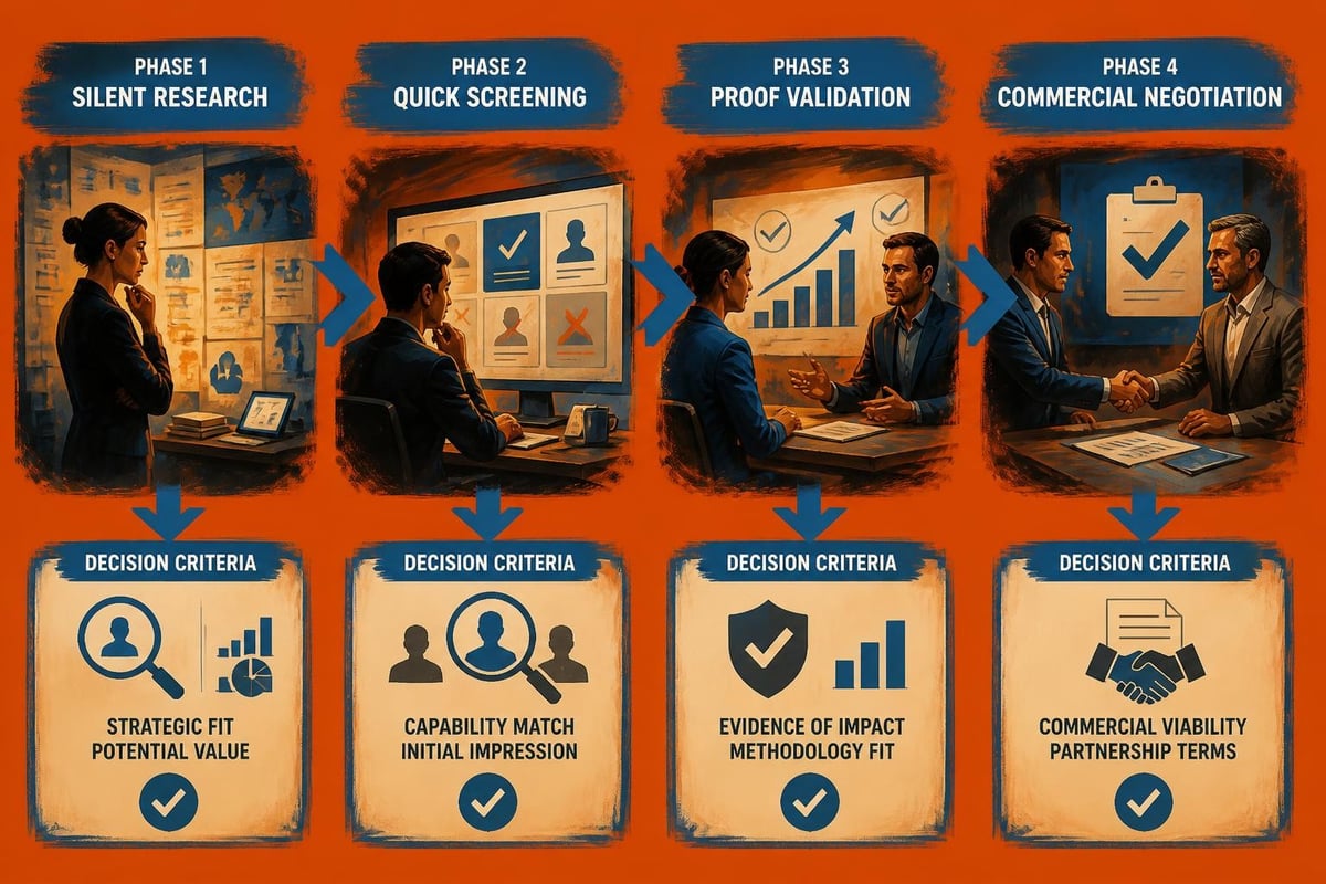 Coaching vendor evaluation process