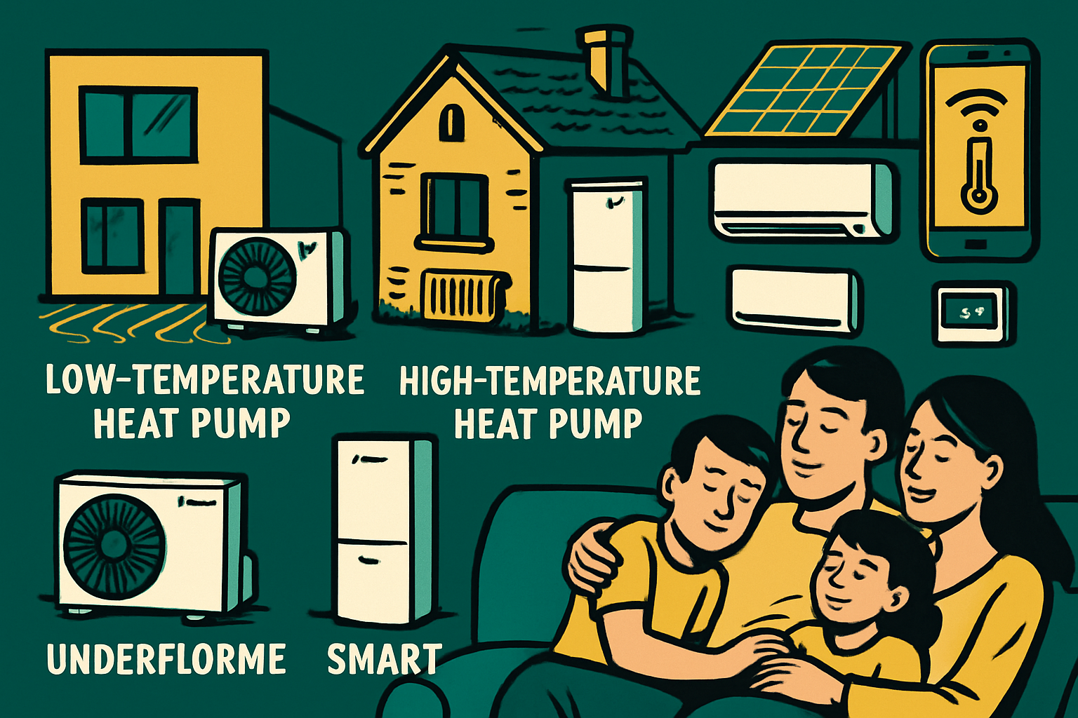 Vrste Daikin toplotnih črpalk: Katera je prava za vaš dom?