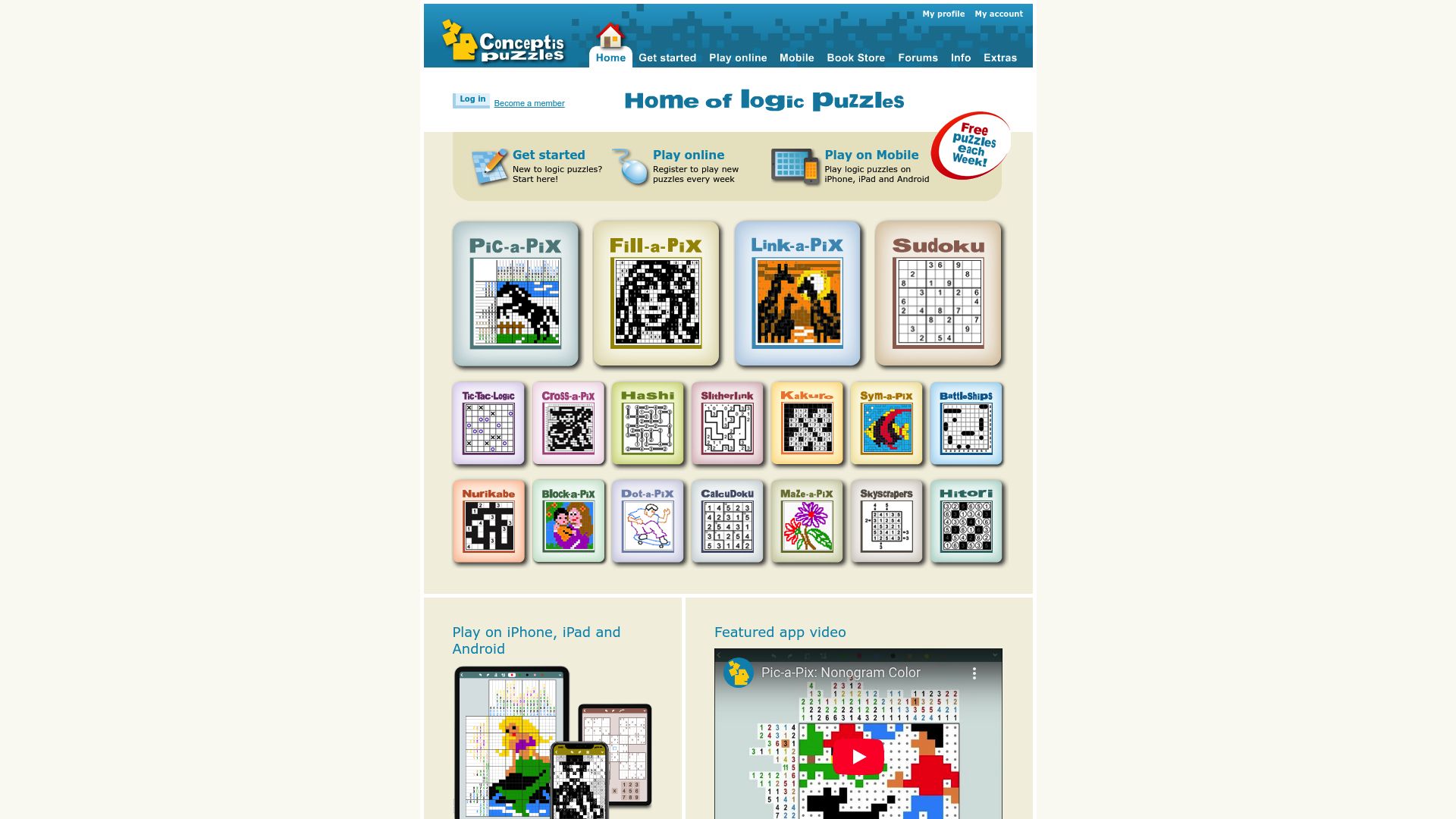 7 Best Sudoku Puzzles Online to Play in 2025 - Conceptis Puzzles
