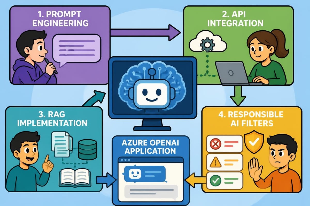 Azure OpenAI implementation workflow