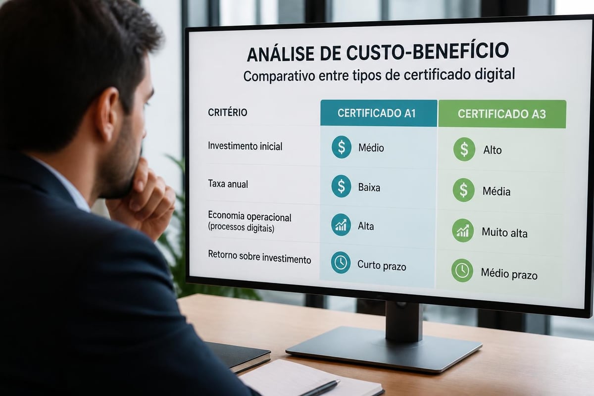 Comparativo de investimento