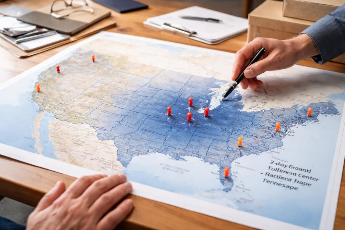 Fulfillment center locations