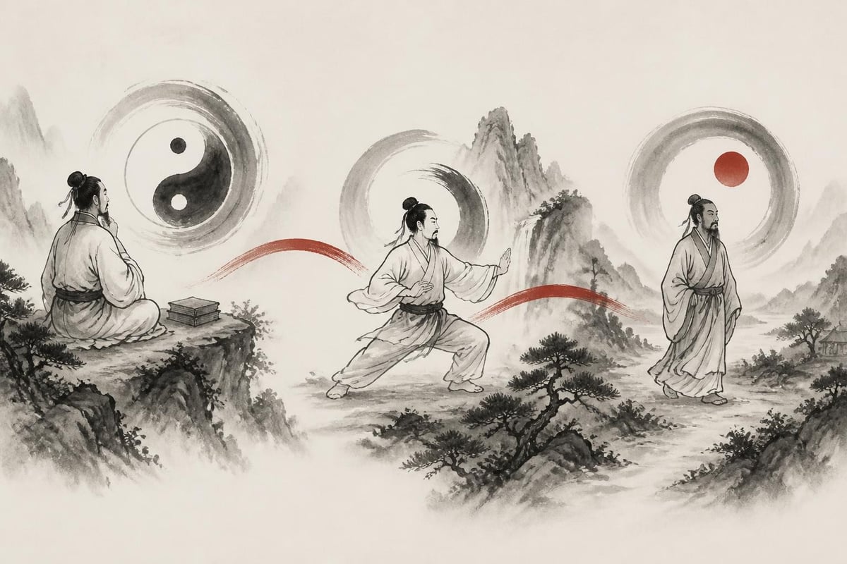 Integration of yin yang wisdom