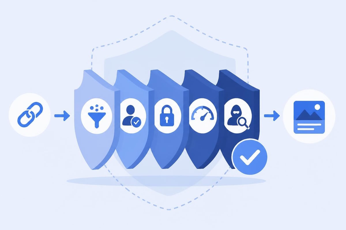 Deep link security framework