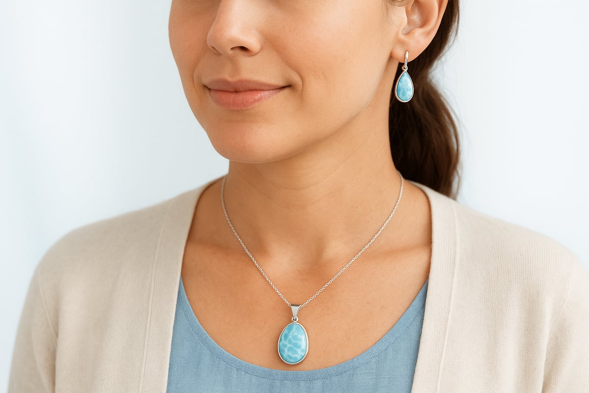 The Benefits of Wearing Larimar Every Day