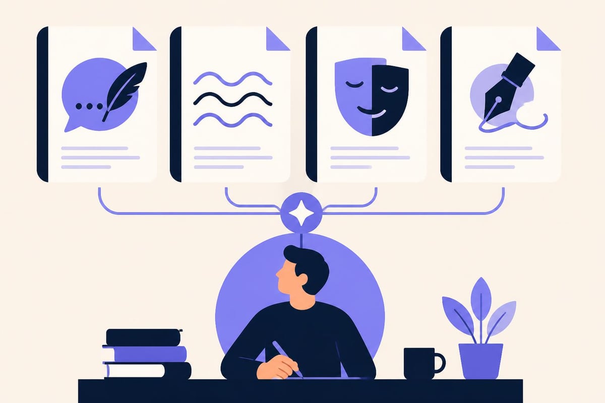 Author voice consistency