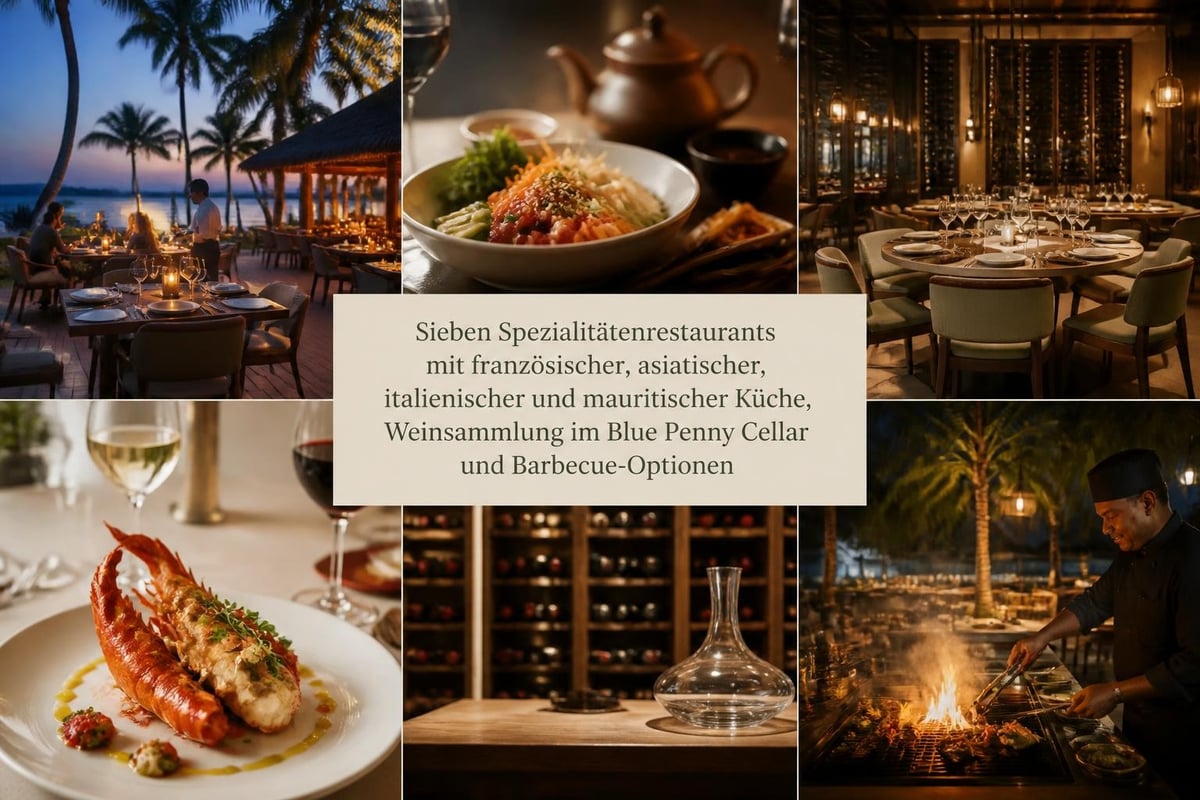 Dining im Constance Belle Mare Plage