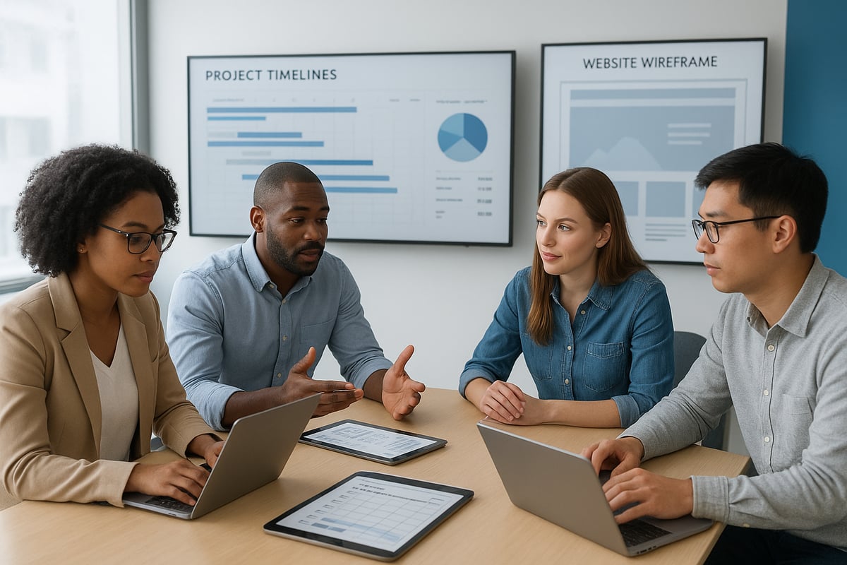 Step 1: Strategic Planning for Website Conception