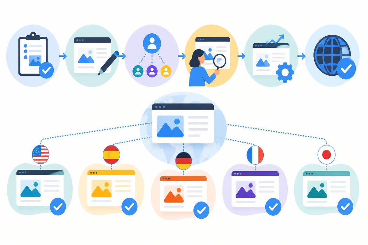 Content workflow management