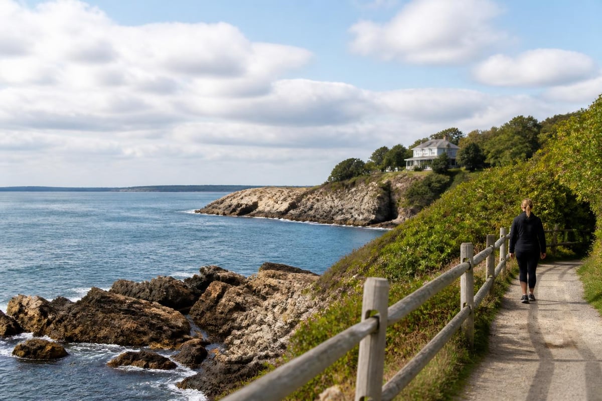 Maine coastal path experience