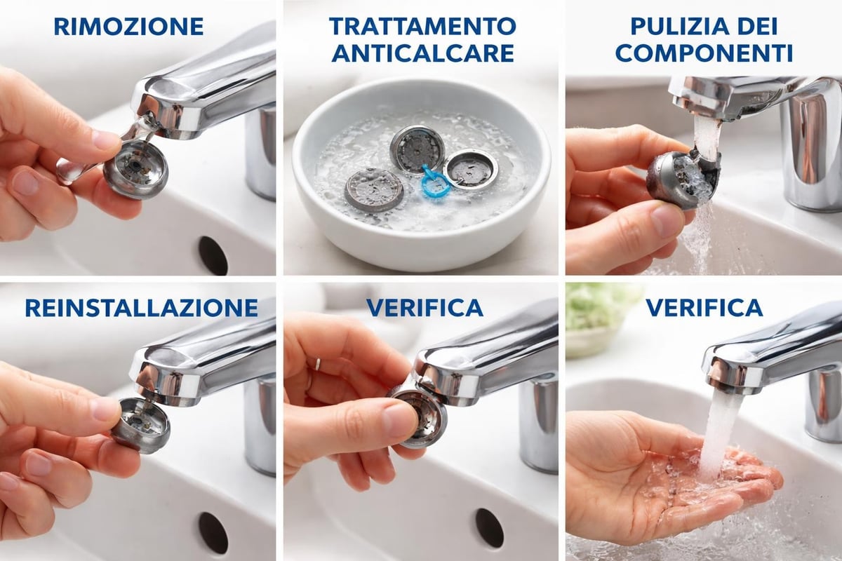Manutenzione aeratore