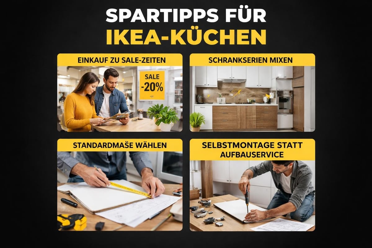 Ways to save on IKEA kitchen