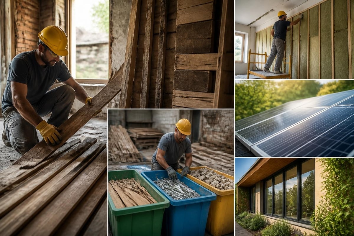 Sustainable renovation practices