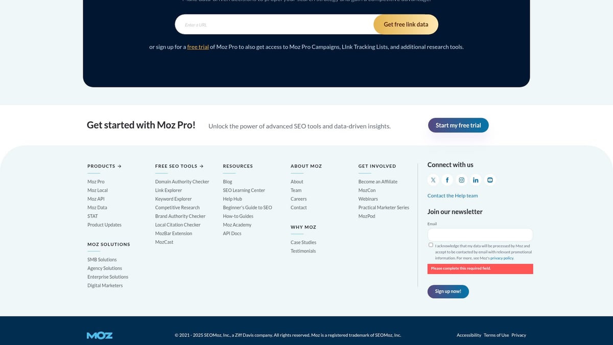 Top 10 SEO Tools for Link Building in 2026 - Moz Link Explorer