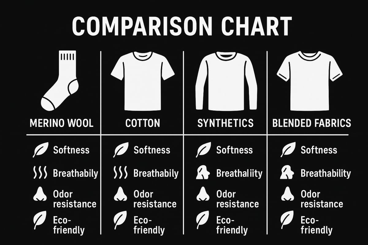 How Merino Compares to Other Fabrics in 2025
