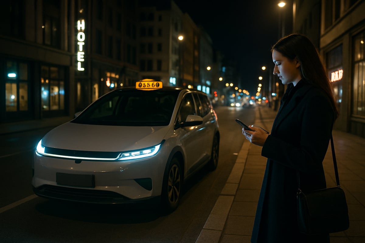 Safety and Security Considerations for Fast Taxi Pickups