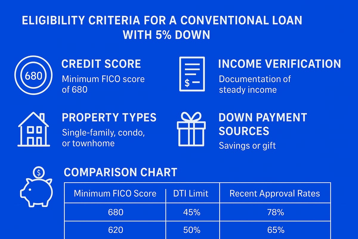 Who Qualifies for a 5% Down Conventional Loan?